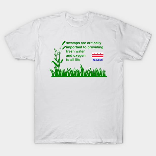 Swamps are Important T-Shirt by danlesh